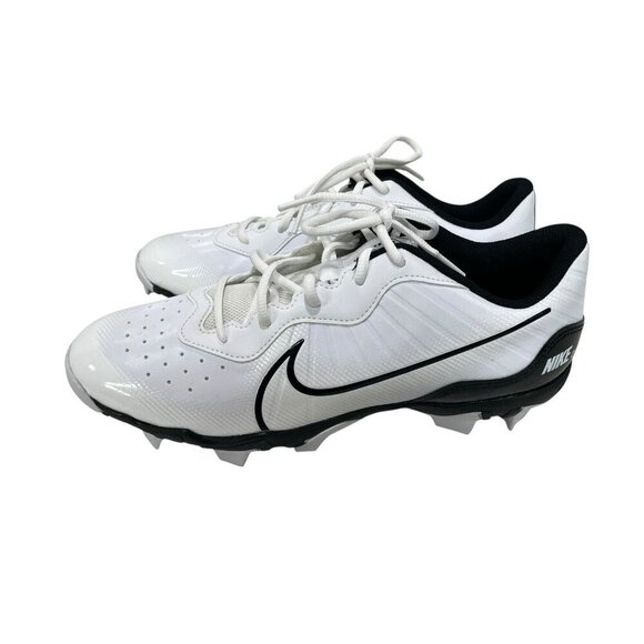 Nike Men's 11 Alpha Huarache Keystone 4 RM Baseball Cleats Black/White Sports - Picture 4 of 9